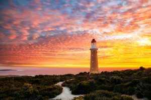 Cape Du Couedic Lighthouse Sunset Flinders