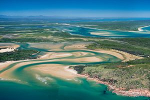 1770 - inlet at the southern end of Australia's Great Barrier Reef – luxury short breaks on a private aircraft