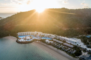 InterContinental Hayman Island - aerial view of the resort – luxury short break Queensland