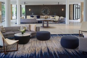 Hayman Island - Intercontinental Hotel stylish lobby - luxury short breaks on a private aircraft
