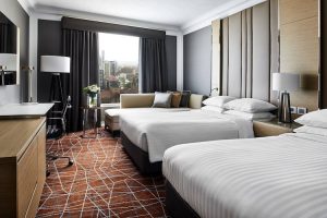 Brisbane - Marriott Hotel Guestroom – luxury short breaks on a private aircraft