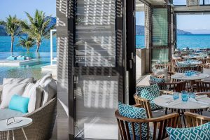 Hayman Island - InterContinental Hayman Island Resort pool and restaurant – luxury short breaks on a private aircraft