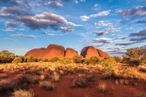 Kata Tjuta - sunset - outback tours in Australia