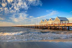 Busselton - Busselton Jetty the longest timber-piled jetty in the southern hemisphere - luxury short breaks on private aircraft