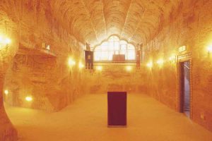 Coober Pedy - Underground church in the outback - luxury short breaks on private aircraft