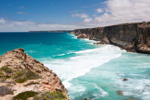 Great Australian Bight - a large oceanic open bay off southern coastline of Australia - luxury short breaks on private aircraft