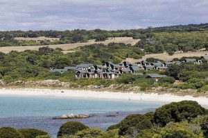 Cable Beach - looking back at Cable Beach Resort landscape - luxury short breaks on private aircraft