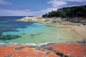 Flinders Island - breath-taking secenery of Trousers Point - Luxury Private Air Tour Tasmania