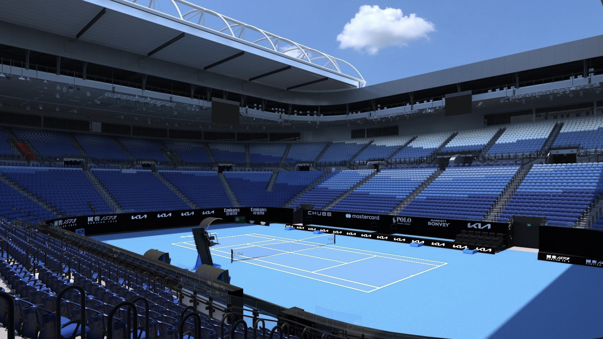 Australian Open Tennis 2027 - Mens Semi Seating