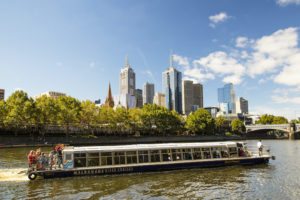 Melbourne - River cruise along the Yarra - solo travel