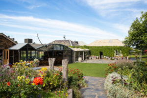 McLaren Vale - beautiful gardens and restaurant at Coriole Vineyards - luxury solo tours