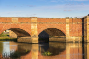 The Red Bridge - Crossing Elizabeth River, it is the oldest surviving brick arch bridge in Australia - Luxury Short Breaks Australia