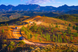 Flinders Ranges – ancient and rugged Bunyeroo Valley – Outback Australia Flinders Ranges