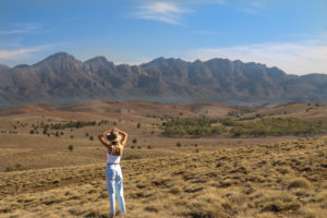 Flinders Ranges – 360 degree views of the Flinders Ranges from Stokes Hill Lookout – Outback Australia Luxury Short Breaks