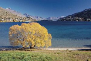 Lake Wakatipu - view of the Remarkables across the lake - Luxury solo tours