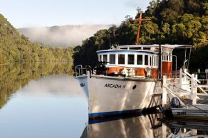 Corinna - the Arcadia II, Huon pine river cruise - luxury short breaks Tasmania