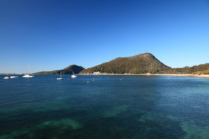 Port Stephens - clear skies and calm waters - luxury solo tours