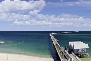 Busselton - Busselton Jetty the longest timber-piled jetty in the southern hemisphere - Luxury short breaks Australia